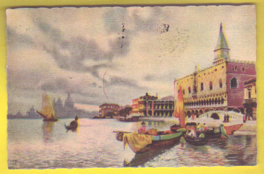 Vintage Old Postcard Italy